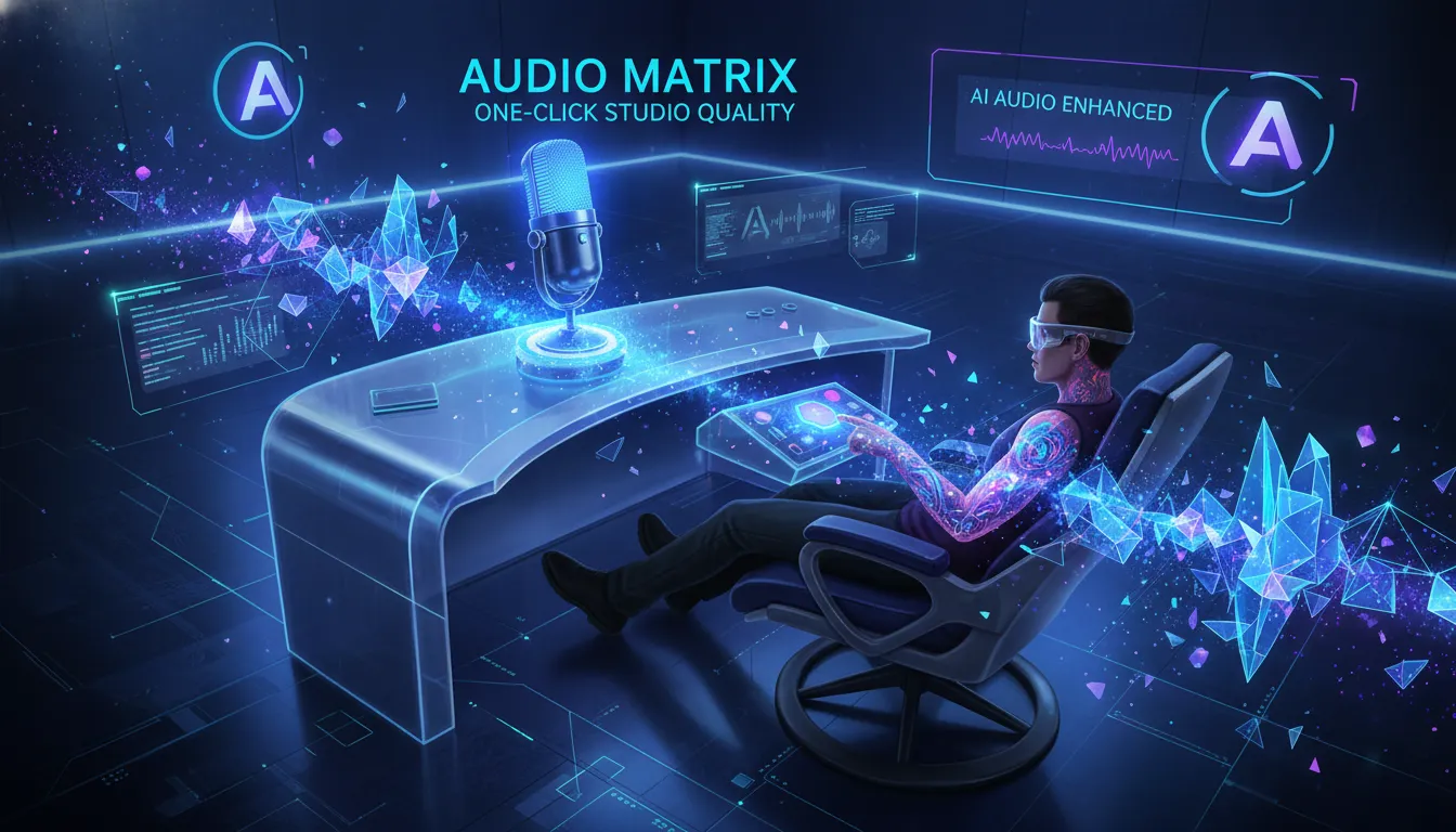 Studio-Quality Sound in One Click